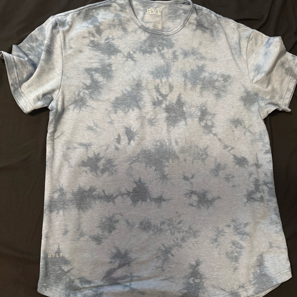 BYLT Basics Short Sleeve Tee - Blue Tie-Dye